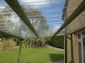 Clear Polycarbonate Rooflights - 4m / Transparent / 1.3mm