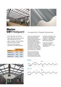 Heatguard Clear Marlon CST Corrugated Sheeting image