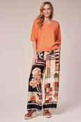 Abstract Print Wide Leg Trousers image