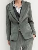 Sage Green Corduroy Tailored Blazer image