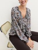 Paisley Ruffle Blouse image