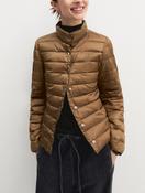 Reversible Bronze &amp; Green Quilted Jacket image