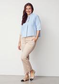 Stone Flared Tailored Trousers image