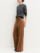 Wide-Leg Jersey Trousers image