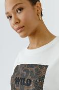 Leopard Print Graphic T-Shirt image