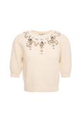Embellished Short Sleeve Knit image