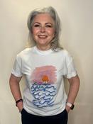 Sunset Waves Rhinestone T-Shirt image