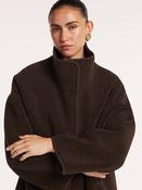 Brown Reversible Teddy Jacket image