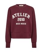 Mos Mosh Burgundy Atelier Sweatshirt image