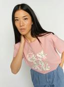 Floral Graphic Cotton Tee image