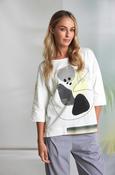 Lemon Abstract Print Top image