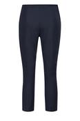 Slim Fit Cropped Trousers - Navy image