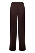 Classic Straight Leg Tailored Trousers Brown image