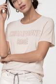Champagne Rosé Embellished T-Shirt image