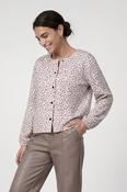 Soft Animal Print Button Cardigan image
