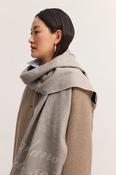 Bugatti Statement Fringe Scarf - Grey image
