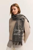 Bugatti Statement Fringe Scarf - Brown image