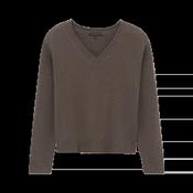 Classic V-Neck Wool Jumper image
