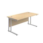 Jemini Desk Maple/White image