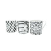 12oz Black and White Mugs image