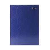 Diary Day Per Page A4 Blue 2022  image
