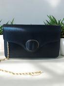 Cocco Oval Clutch Black image