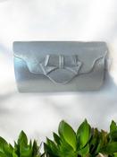 Chloe Bow Clutch Silver image