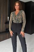 Eva Metallic Bodysuit