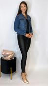 Ichi Billy Dark Denim Jacket