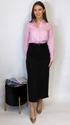 Mika Denim Skirt Black
