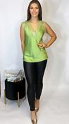 K&amp;amp;P Cami Olive Green