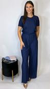 Ichi Mikala Pant Navy