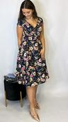Florence Dress Navy