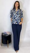 Ichi Val Shirt Blue