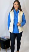 R&amp;amp;R Denise Gilet Cream