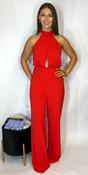 Rochelle Jumpsuit Red image