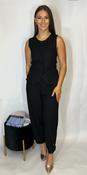 Ichi Linno Waistcoat Black