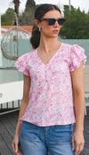 R&amp;amp;R Bevla Top Pink image