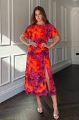 Britney Dress Orange image