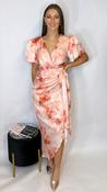 Drew Dress Pink/Coral