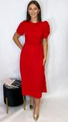 Aileen Dress Red