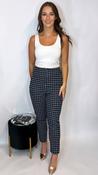 Ichi Claire Pant Navy