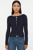Ichi Mafa Jumper Navy