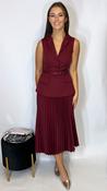 Agatha Dress Wine