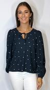 Ichi Elsa Top Navy