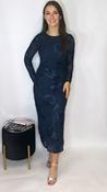 Elodie Dress Navy