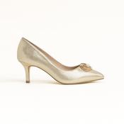 Coco Pearl Gold Heel