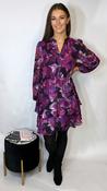 Aspen Floral Dress Purple image