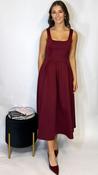 Erica Midi Dress Berry