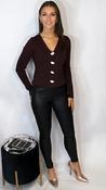 Desiree Cardigan Brown